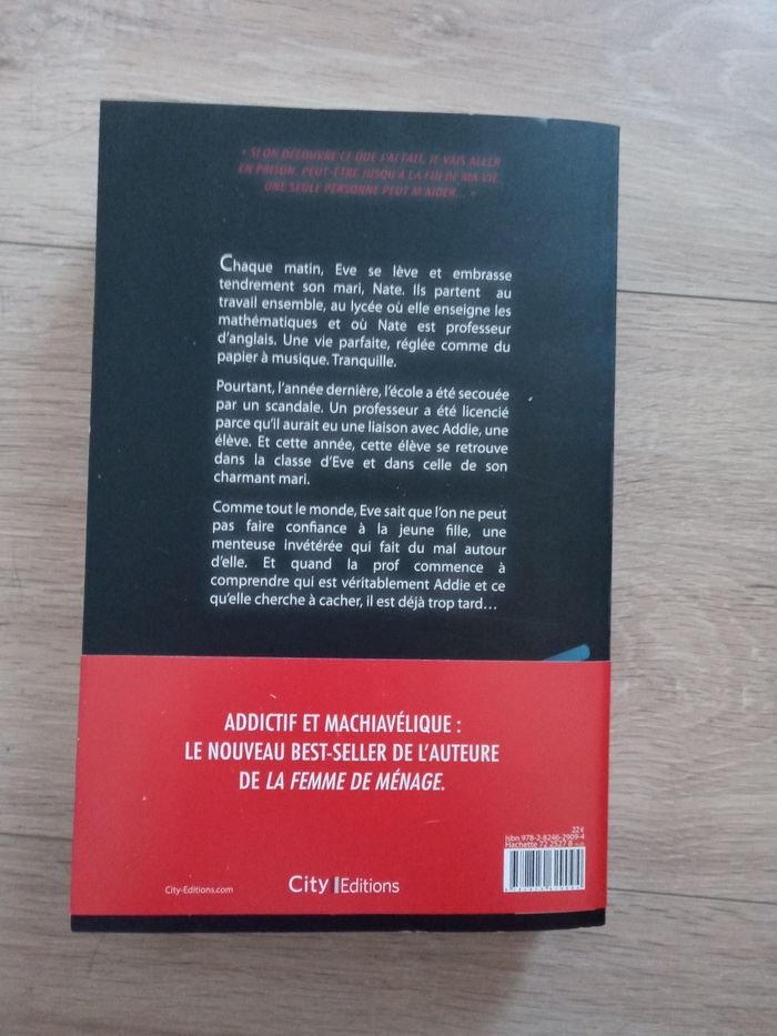 Livre La Prof - photo numéro 2