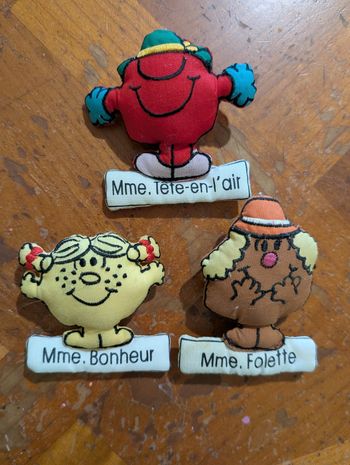 Lot de deco en mousse mr et Mme