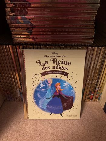 Livres Disney, mes petits livres d’or la reine des neiges