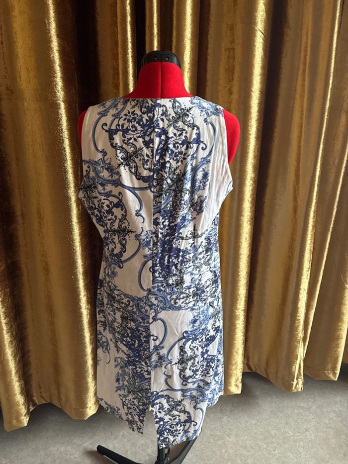 robe bleu et blanche - photo numéro 2