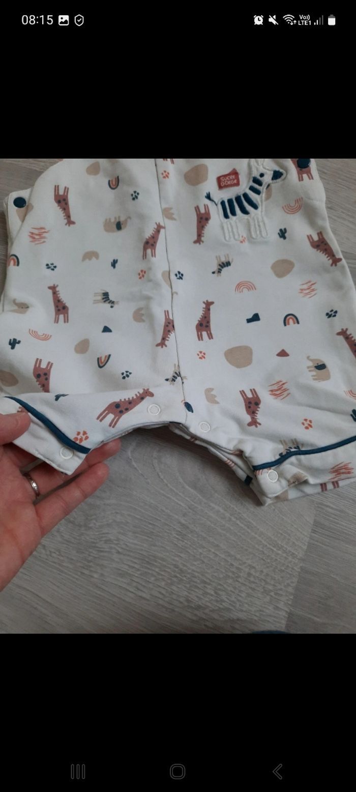 Salopette short 6 mois - photo numéro 4