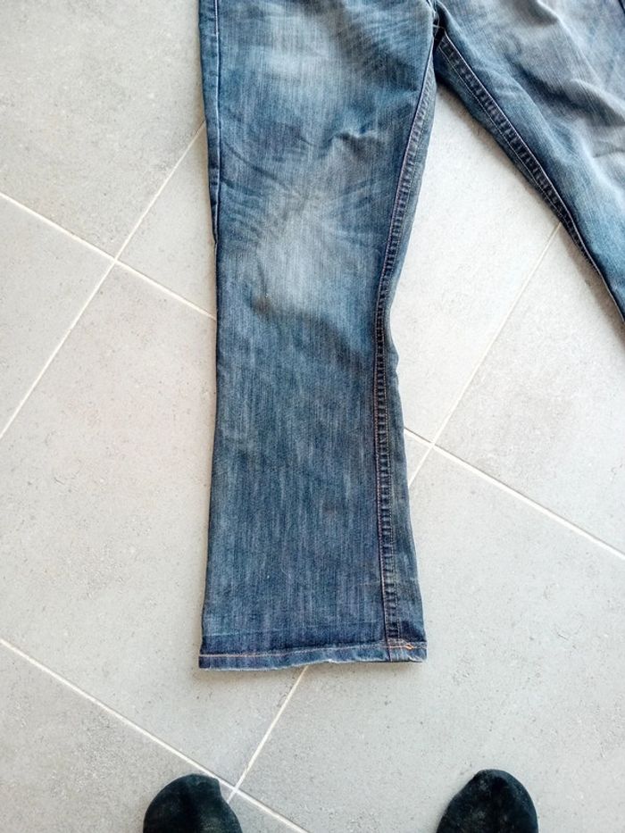 Jean Bootcut en Denim pour Homme avec Jambe Évasé - photo numéro 7