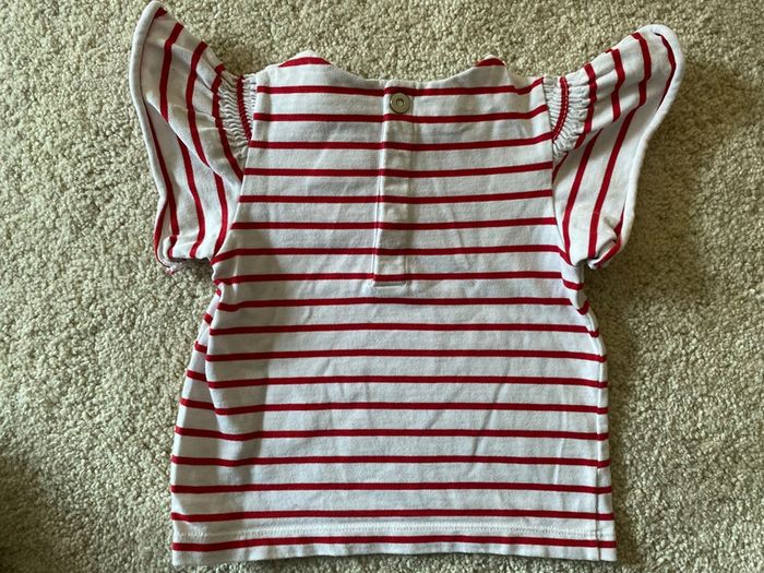 Top manches volanté rayé Jacadi 🌻 - photo numéro 3