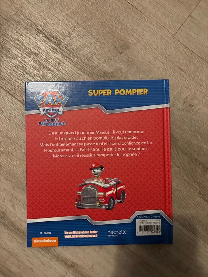 Livre pat patrouille super pompier - photo numéro 4