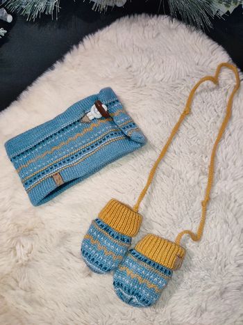 Ensemble Tour de cou et mouffles