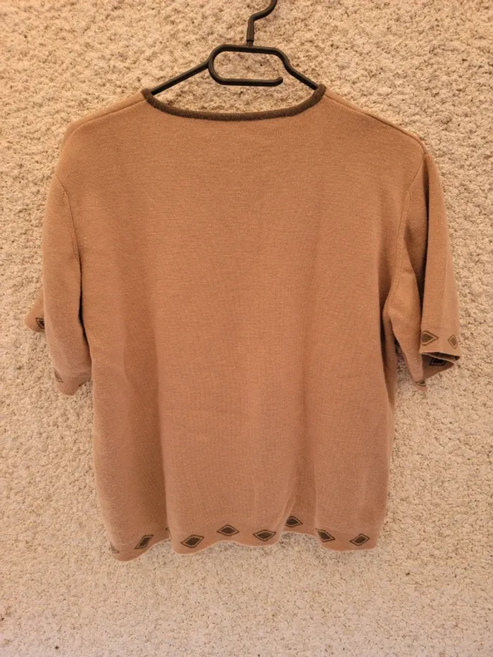 T-shirt tunique grunge vintage tie and dye effet top - photo numéro 2