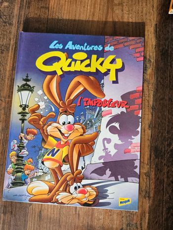 Livre Les aventures de Quicky - l'imposteur