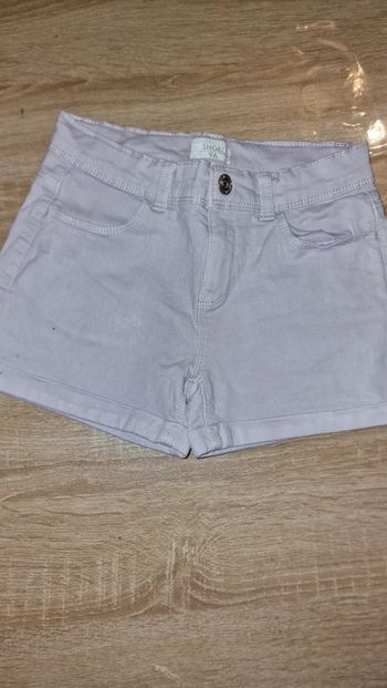 Short en jeans