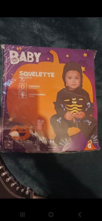 Déguisement de squelettes