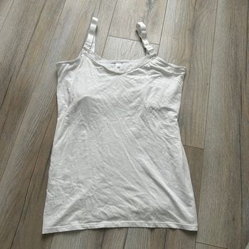 Débardeur d’allaitement blanc
