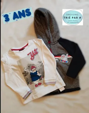 Ensemble hiver chaud 3 ans