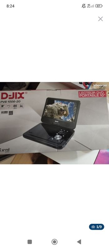 Lecteur DVD portable