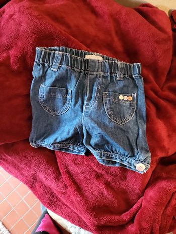 Short en jeans mini adelie