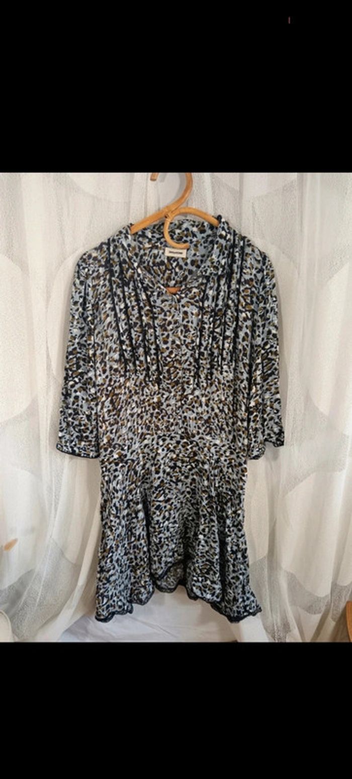 Zadig et Voltaire | Robe léopard Raspail | t. L - photo numéro 8