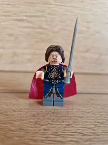 Figurine type lego Aragorn seigneur des anneaux