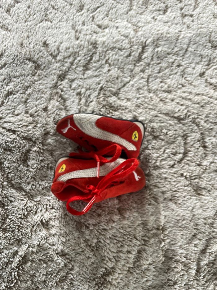 Basket chaussure bébé puma Ferrari F1 - photo numéro 4