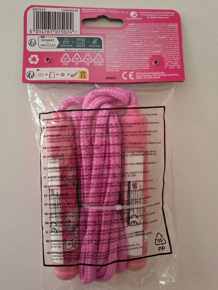 Corde à sauter rose Gabby - photo numéro 2