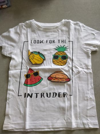 Tee shirt in extenso