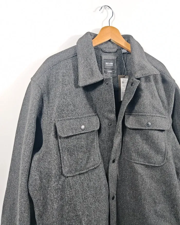 Veste chaude style chemise - photo numéro 3