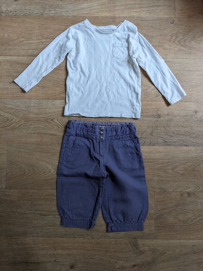 Ensemble t shirt et short 3 ans
