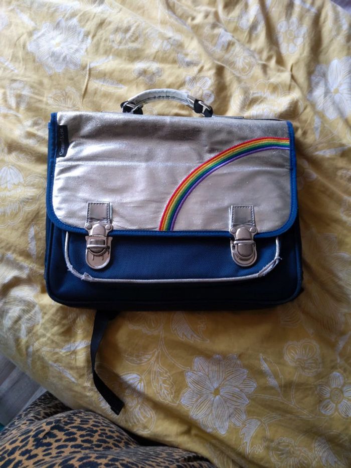 Cartable arc-en-ciel Caramel & cie