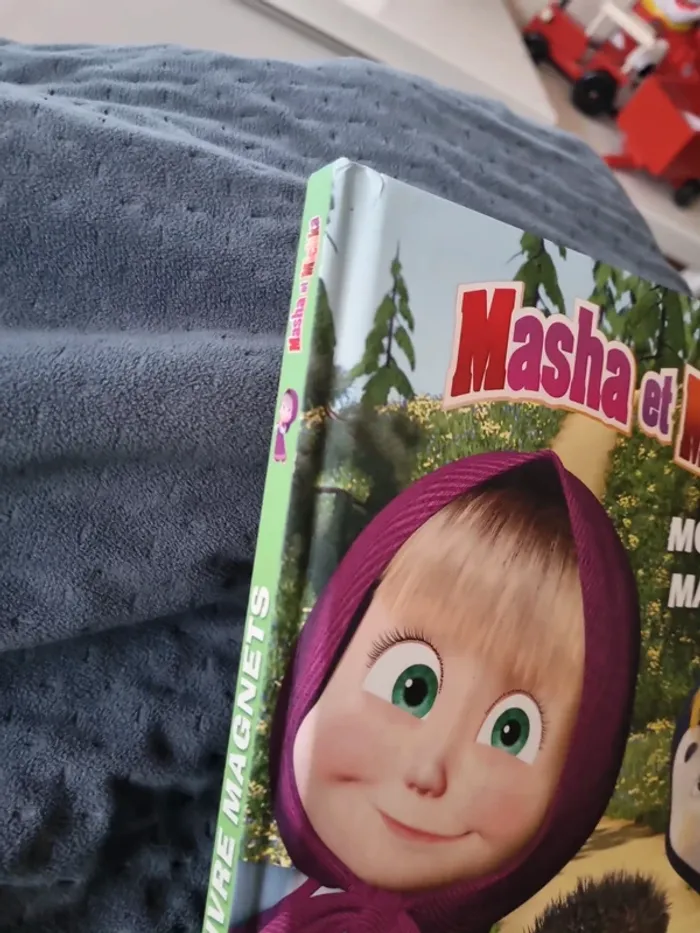 Livre "mon livre magnets" Masha et Michka - photo numéro 9