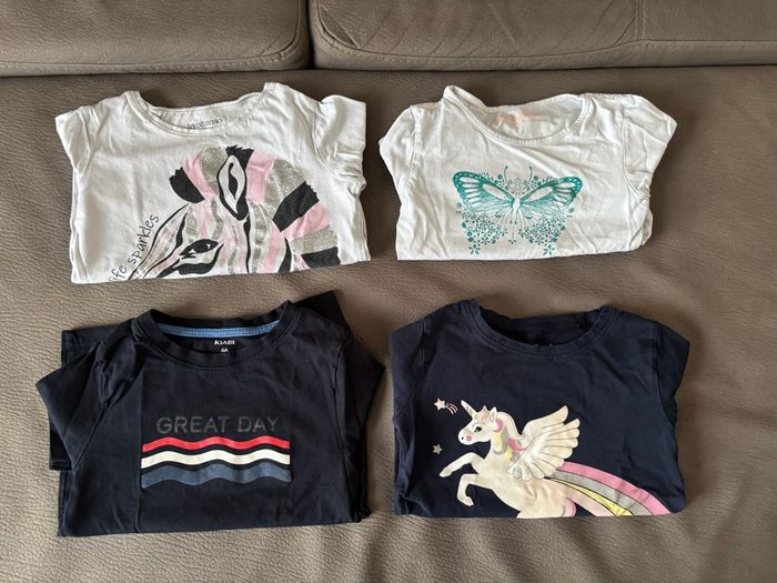 Lot de 4 t-shirt à manches longues