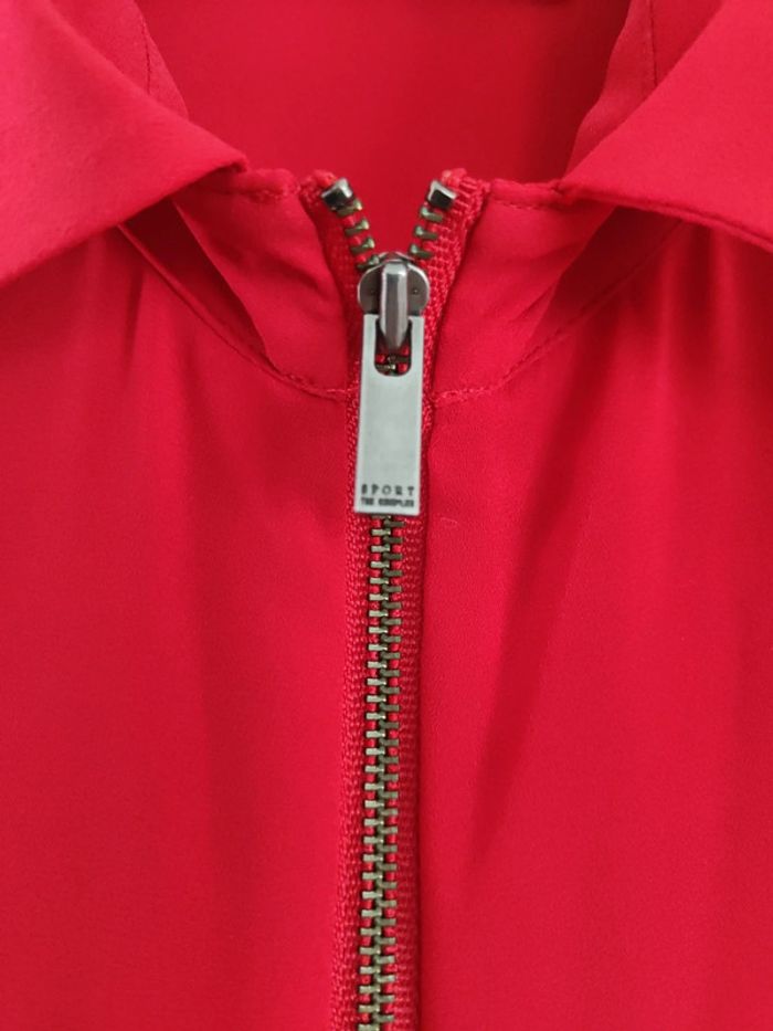 Chemisier rouge The Koople sport XS - photo numéro 3
