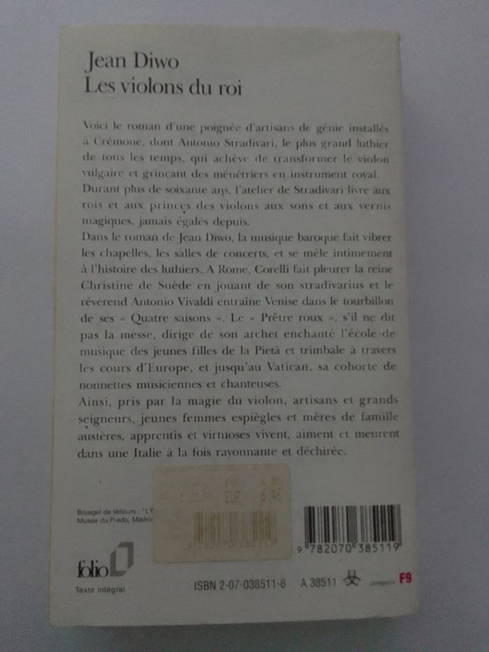 Jean Diwo - Les violons du roi - photo numéro 2