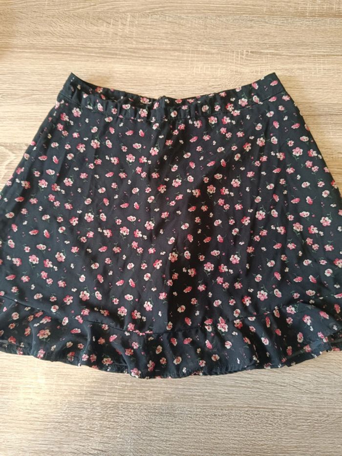 Jupe a fleurs