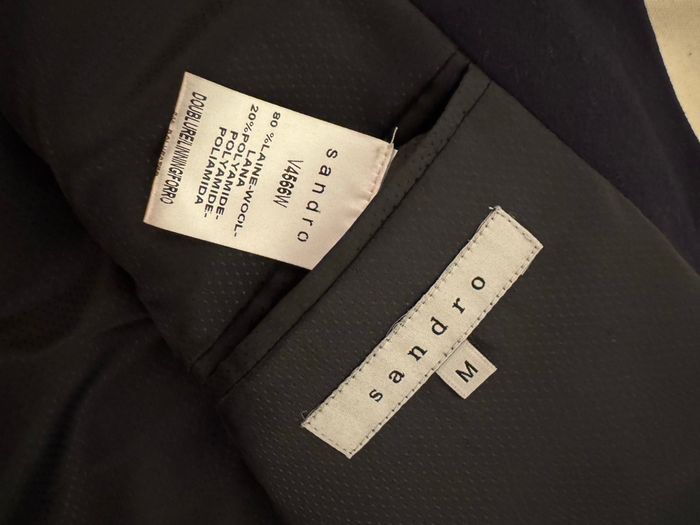 Veste homme Sandro - Taille M - Laine & polyamide - Très bon état - photo numéro 8