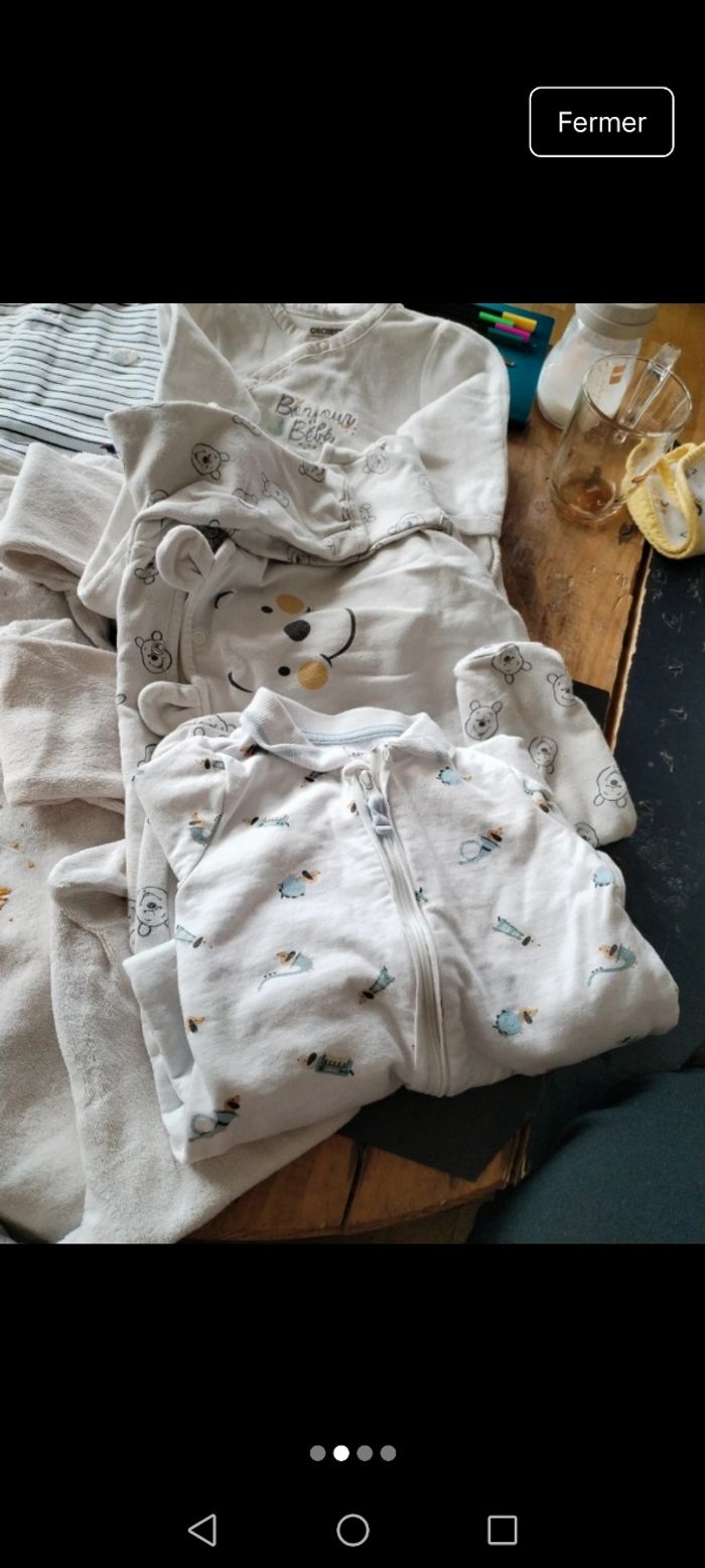 Lot de 8 pyjamas - photo numéro 2