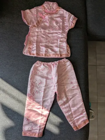 Déguisement asiatique fille 3-4 ans