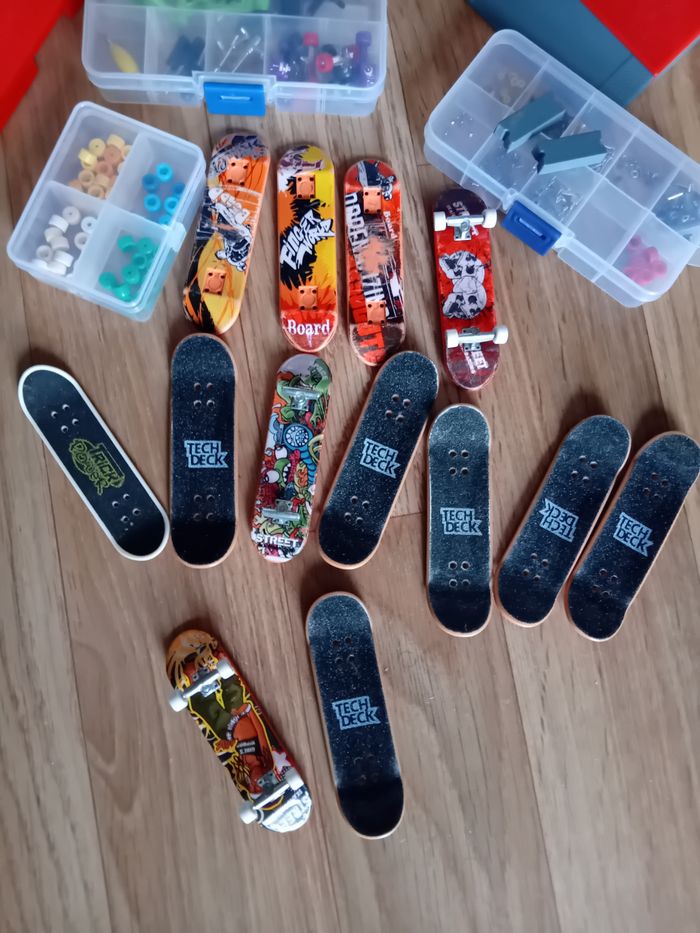 Lot rampes + skateboards - photo numéro 5