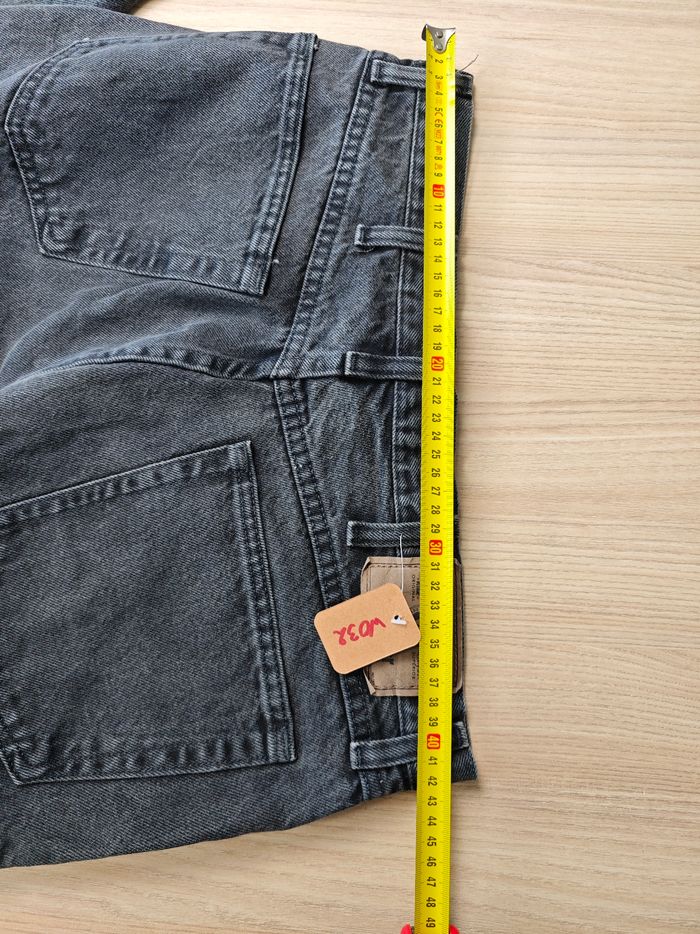 Jeans wrangler homme noir taille w34 X 34 /44fr coupe droite premium w032 - photo numéro 7