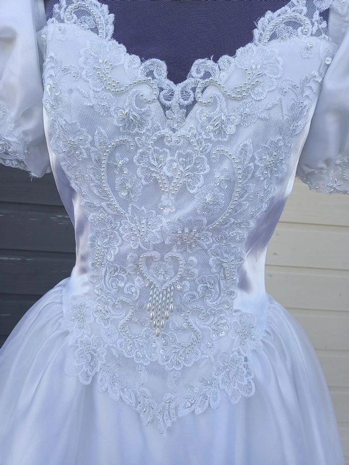 robe de mariée vintage taille 36/38/40 - photo numéro 12