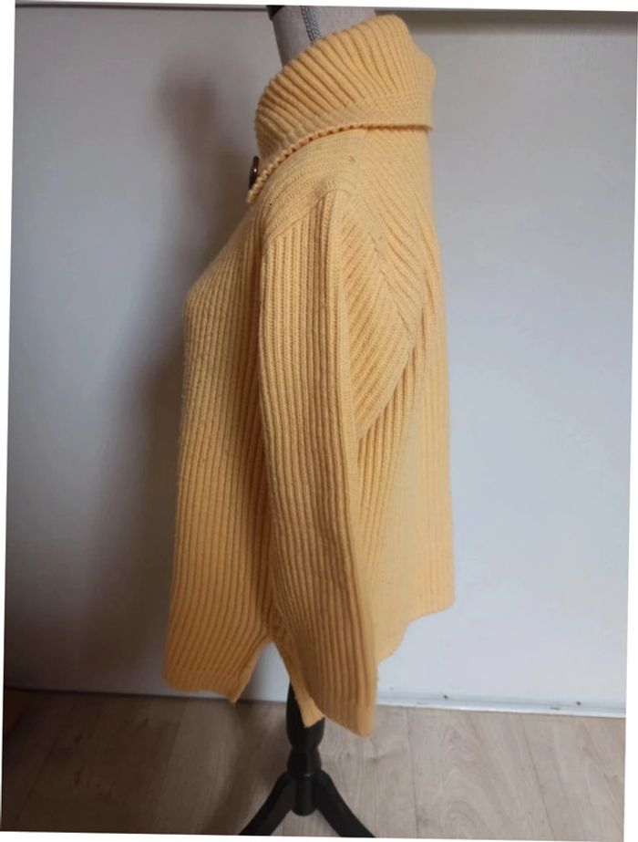 Pull laine T42 maille en plus - photo numéro 2