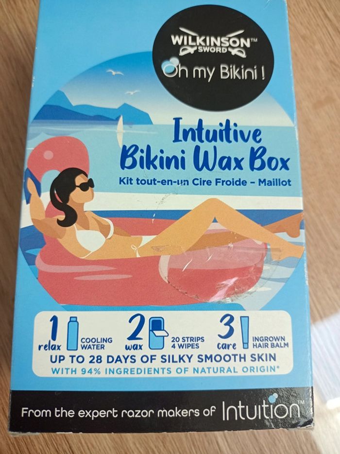 Intuitive bikini wax box Wilkinson neuf