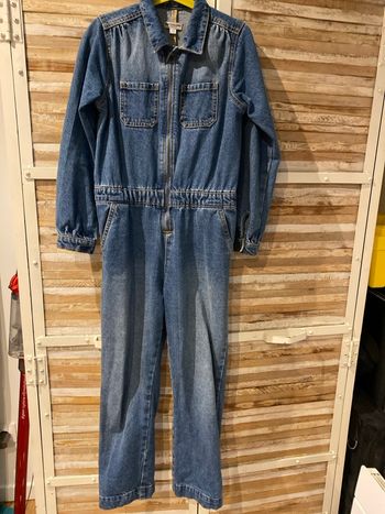 Salopette en jean vert baudet 9 ans