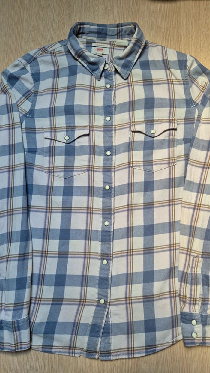 Chemise Vintage Levi's à carreaux - photo numéro 4