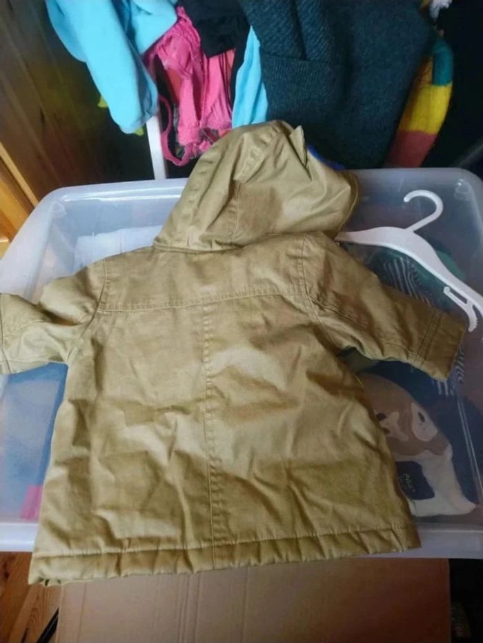Jolie veste enduite DPAM très sympa et originale taille 9 mois - photo numéro 10