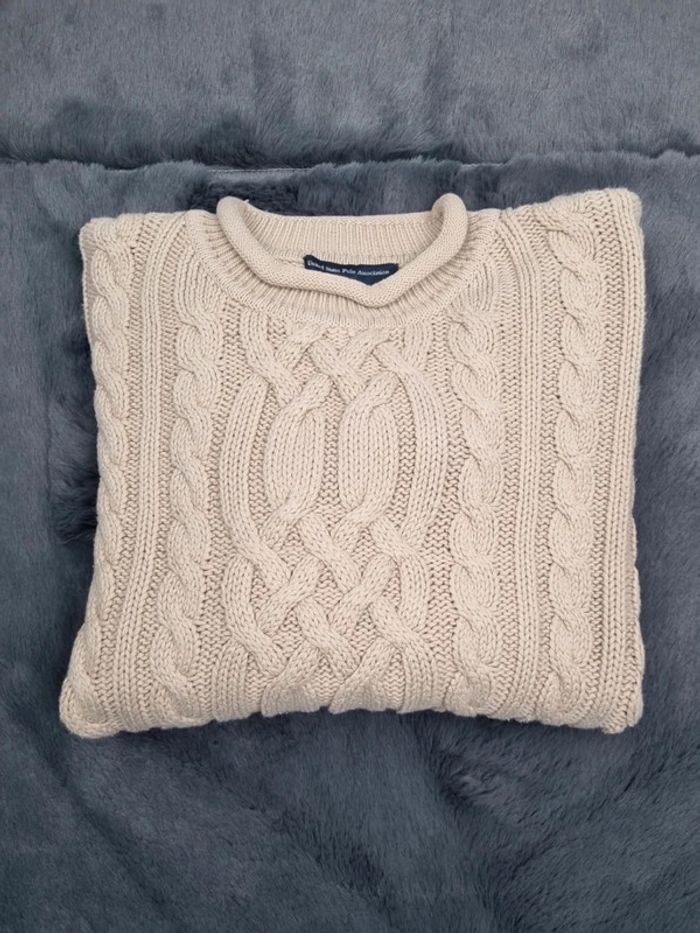 Pull USPA beige, M Femmes - photo numéro 2