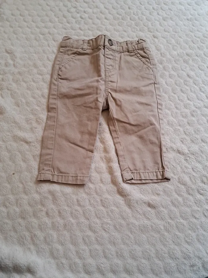 Lot de 2 pantalons bébé garçon – 6 mois – Tape à l’Œil - photo numéro 3