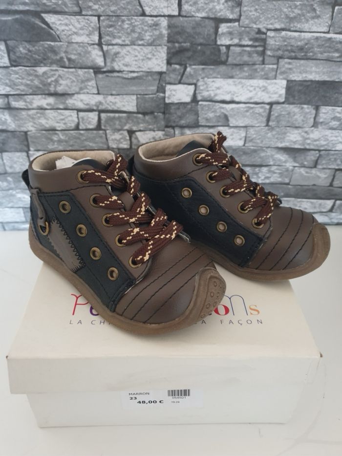 Bottines bébé petits petons pointure 23