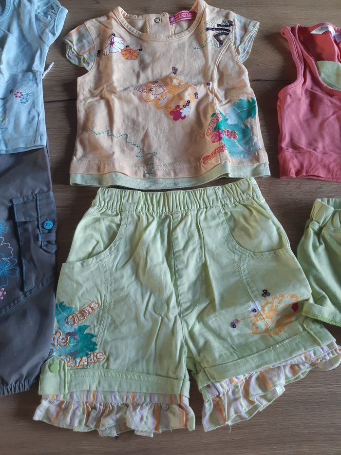 Lot ensemble été fille 12 mois - photo numéro 4