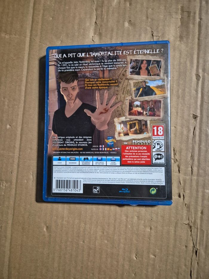 Yesterday Origins pour PS4 - photo numéro 2