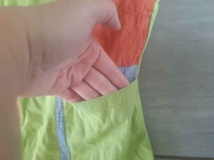 Tunique original Asymétrique Multicolore Taille M - photo numéro 4