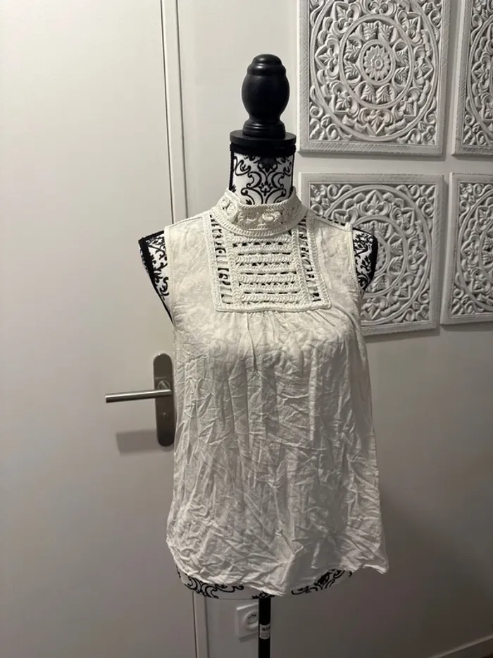 Magnifique haut blanc