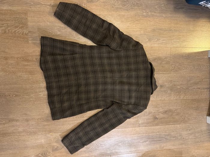 Blazer Emporio Armani à carreaux – veste tailleur chic vintage - photo numéro 2