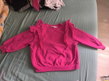 Pull rose fushia